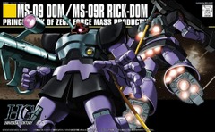 HG 1/144 MS-09 DOM MS-09R RICK-DOM Principality of Zeon Force Model Kit